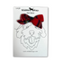 Red Plaid Dog Hair Bow