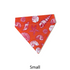 Orange Seashell Slip On Bandana