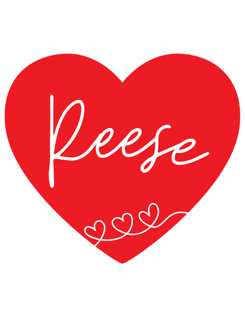 *Heart-Personalized Pet Name for Bandanas-Add On ONLY*