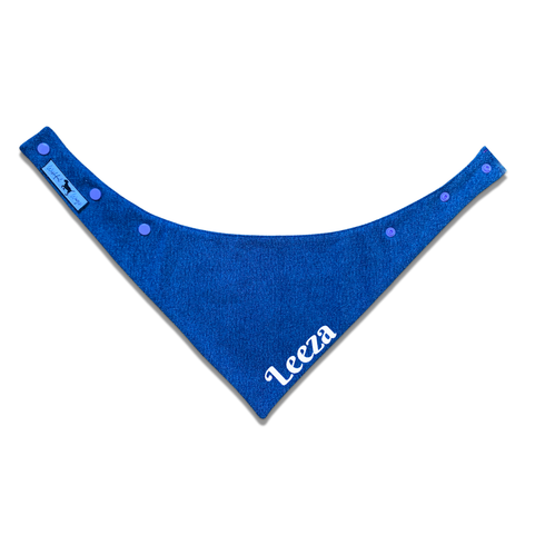 Green and Yellow Polka Dots Velcro Bandana