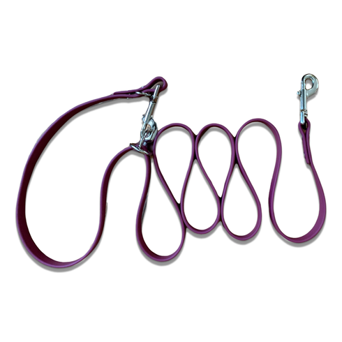 Multi Way, Convertible, Hands Free Biothane Waterproof Leash- 3/4" Inch- Medium to XL Dogs