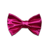 Pink Satin Bow Tie