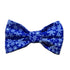 Blue Snowflake Bow Tie