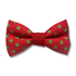 Red & Green Polka Dot Bow Tie
