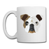 English Bulldog-Coffee/Tea Mug - white