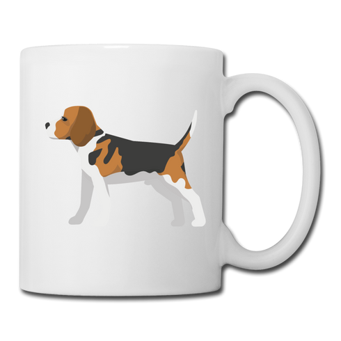 Beagle-Coffee/Tea Mug - white