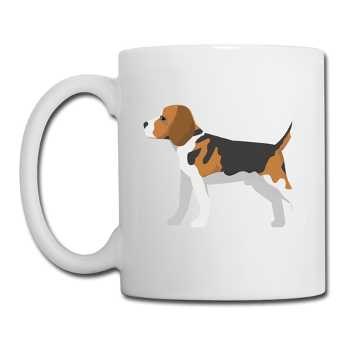 Beagle-Coffee/Tea Mug - white
