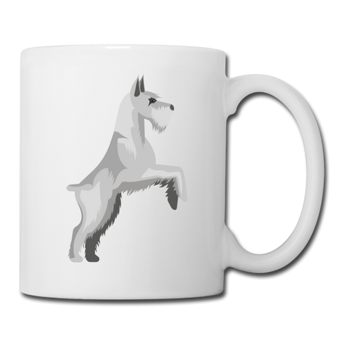 Schnauzer-Coffee/Tea Mug - white
