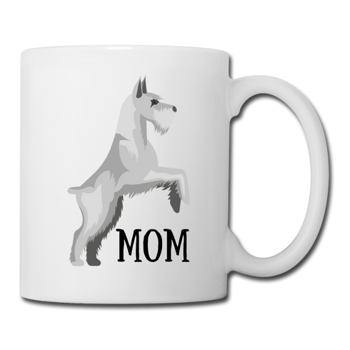 Schnauzer Mom-Coffee/Tea Mug - white