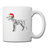 Holiday Dalmatian-Coffee/Tea Mug - white