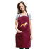 Pitbull Adjustable Apron - burgundy