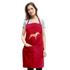 Pitbull Adjustable Apron - red