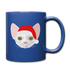 Holiday Sphynx Mug - royal blue