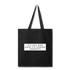 Canine Confetti-Tote Bag - black