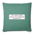 Canine Confetti-Throw Pillow Cover 18” x 18” - cypress green