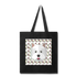 Westie Champagne-Tote Bag - black