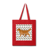 Golden Retriever Champagne-Tote Bag - red