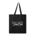 Dog Hair Don't Care Tote Bag - black