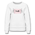 Poodle Momma - Women’s Premium Sweatshirt - white