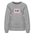 Poodle Momma - Women’s Premium Sweatshirt - heather gray