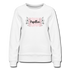 Papillon Mamma Floral Women’s Premium Sweatshirt - white