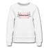 Brittany Spaniel Momma Floral Women’s Premium Sweatshirt - white